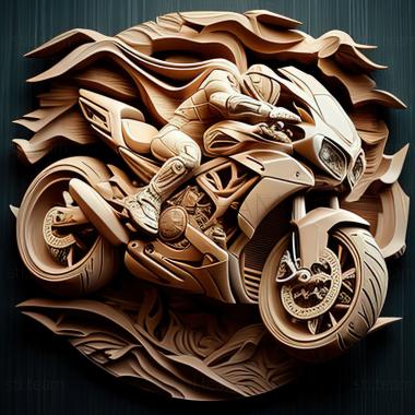 3D model Ducati Streetfighter 848 (STL)